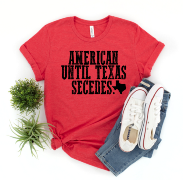 American til Texas Secedes