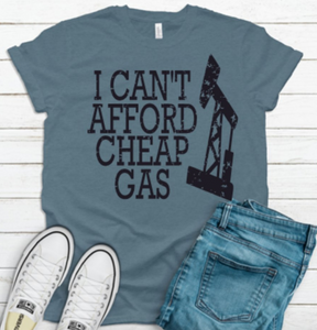 Can't  afford cheap gas