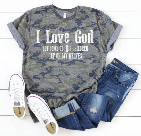 I love God
