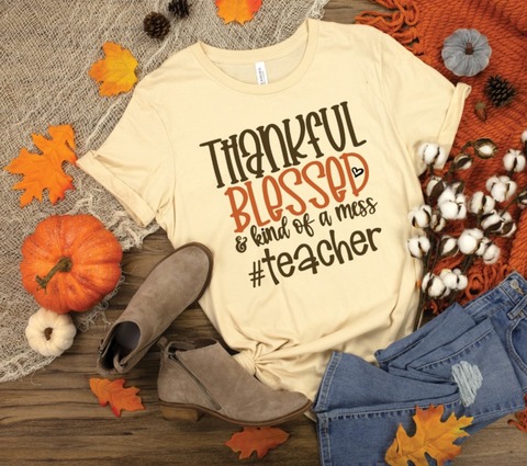 Thankful Blessed Teacher