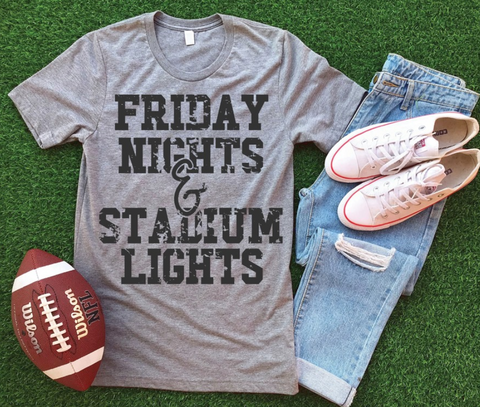 Friday night lights (black or white)