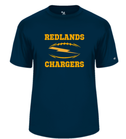 Chargers Badger Brand DRI FIT shirt (YOUTH/MEN/WOMEN)