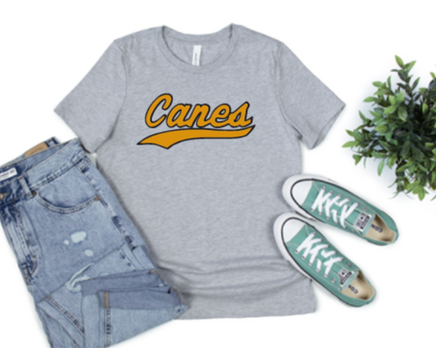 Canes Tail Black and Gold