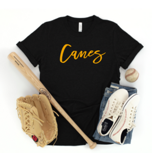Canes Cursive