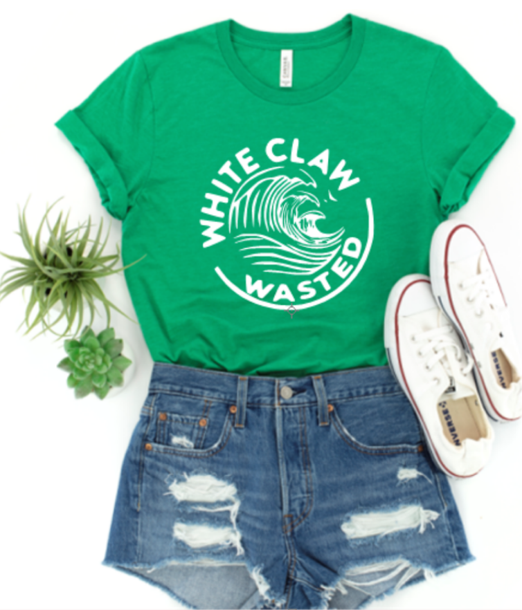 white claw wasted