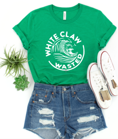 white claw wasted
